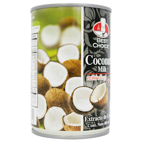 LECHE DE COCO X 400ML BEST CHOICE