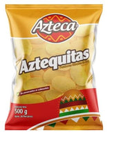 NACHOS REDONDOS X 500G AZTECA